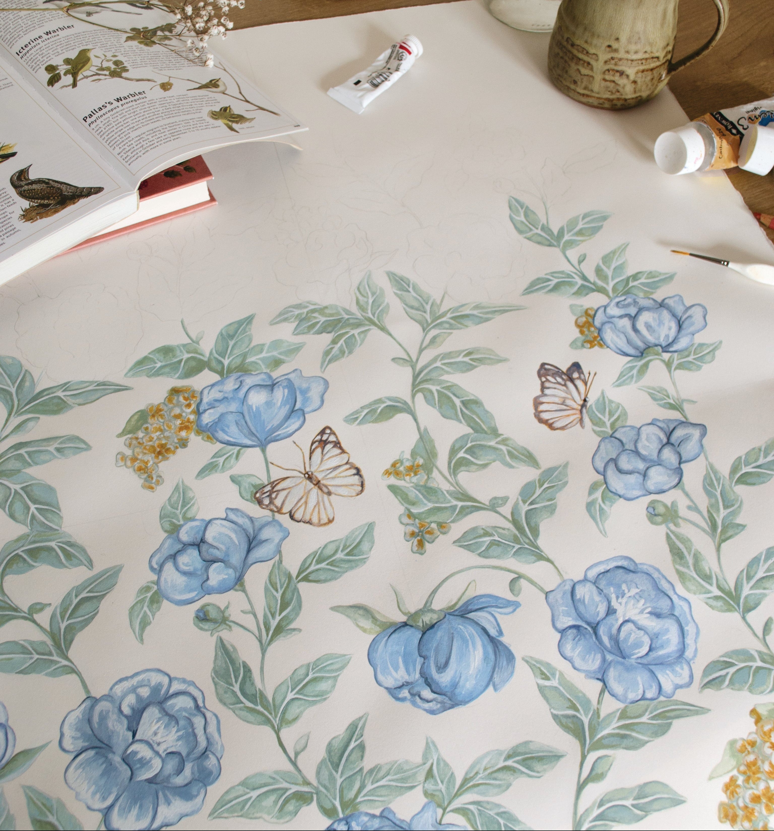 Butterfly Cushion Cover | 100% Cotton